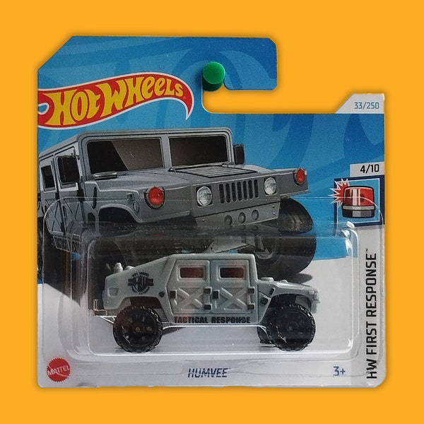 Hot Wheels Humvee US Army Military Vehicle Collectible Toy Car  - 1:64 Mattel Diecast Miniature Scale Model, Perfect Gift for Boyfriend Idea