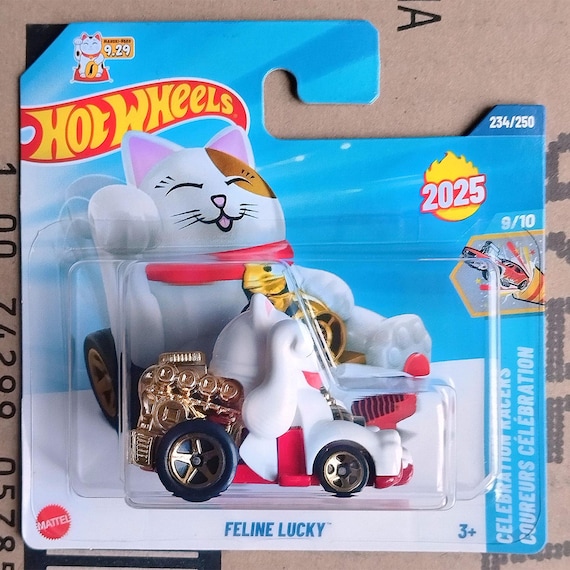 レアなホットウィールの招き猫 - 小判コイン付き招き猫 ダイキャスト