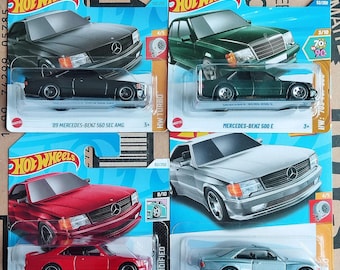 ホットウィール メルセデス・ベンツ 4台セット コレクタブル ダイ