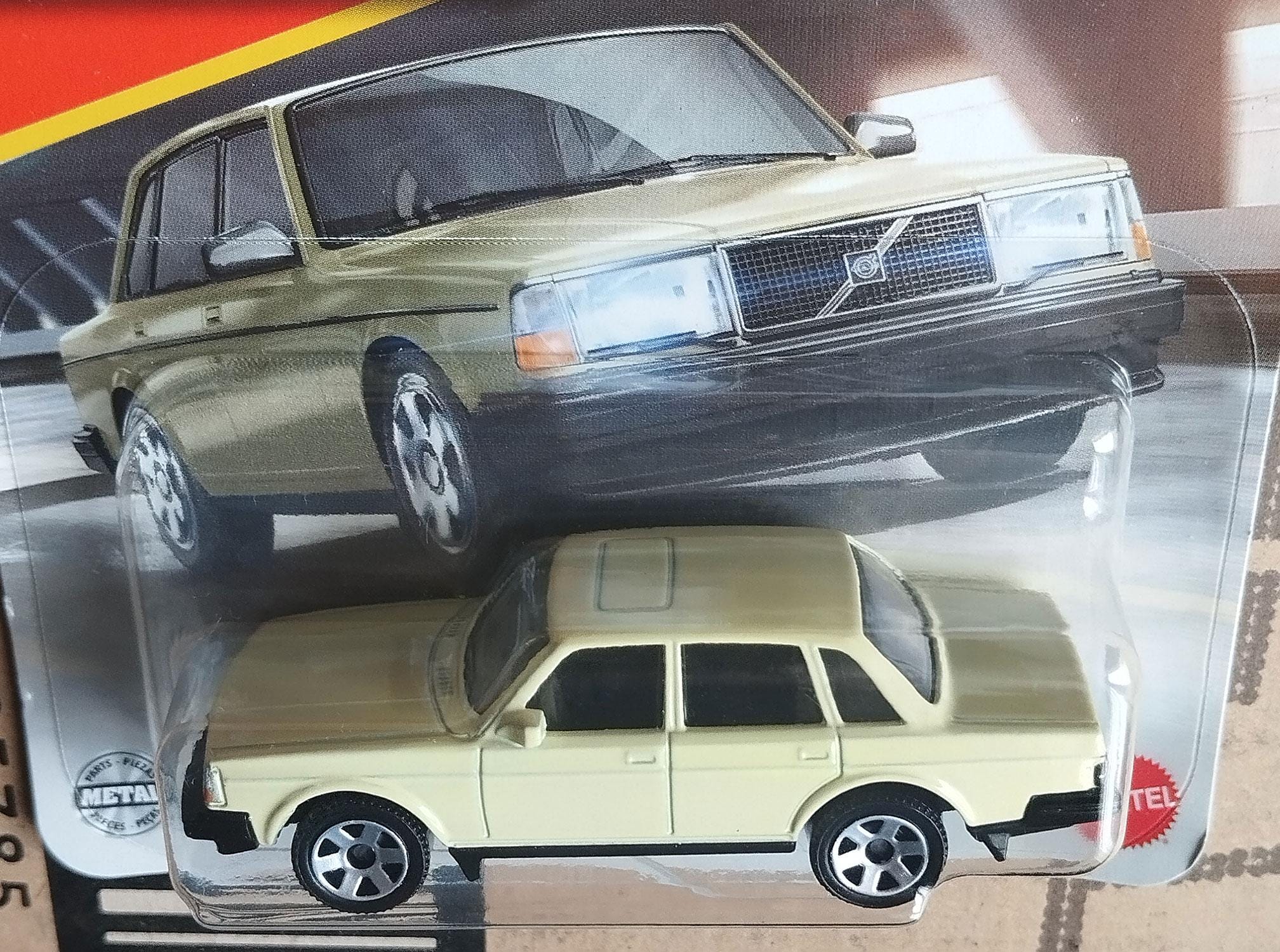 希少なマッチボックスカー - 1986年式ボルボ240 ダイキャスト製 1/64