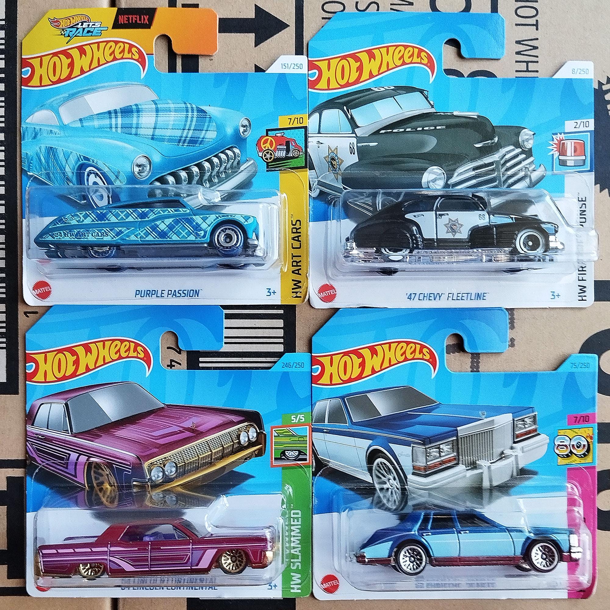 Hot Wheels 1961 Lincoln Continental 4 Hot Wheels Vintage American