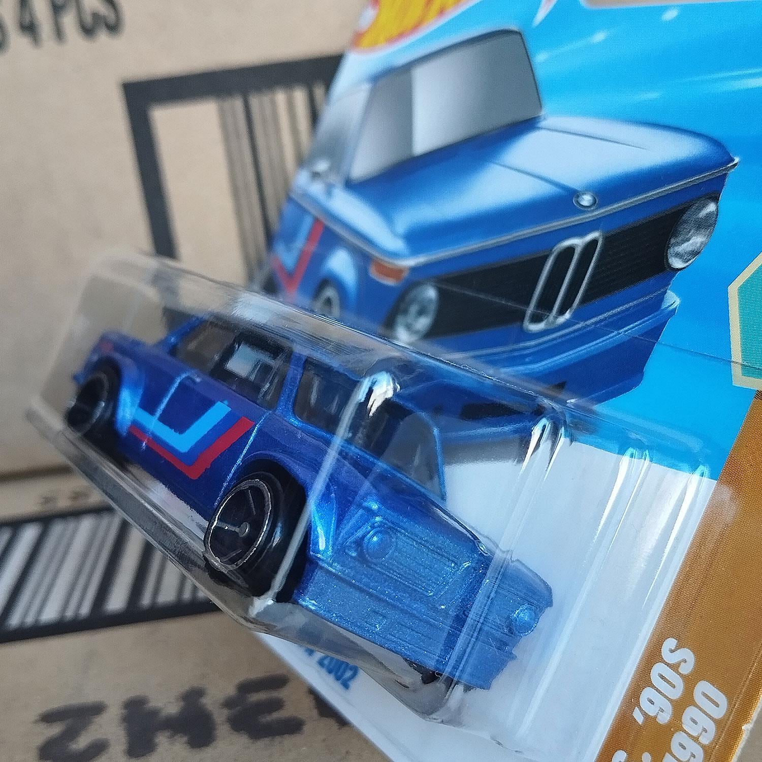 Hot Wheels BMW 2002 Diecast 1/64 Scale Model | Collectible Vintage