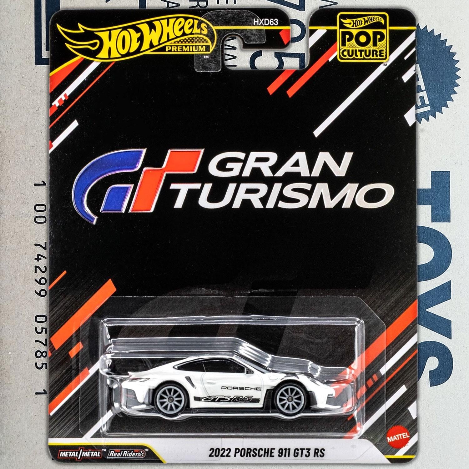Rare Hot Wheels 2022 Porsche 911 GT3 RS Gran Turismo Diecast 1/64