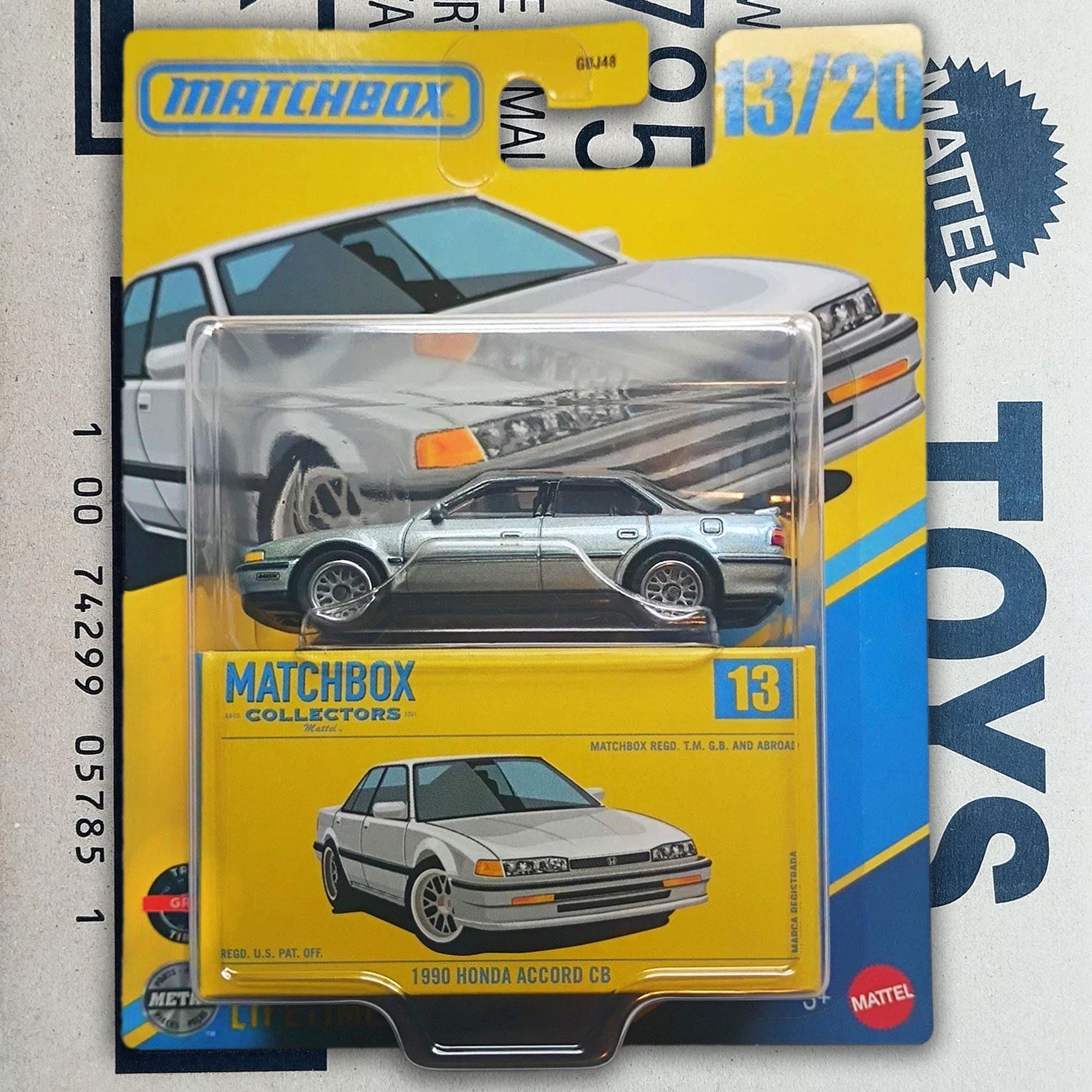 2025 Matchbox Car - 1990 Honda Accord Diecast Scale Model | Rare