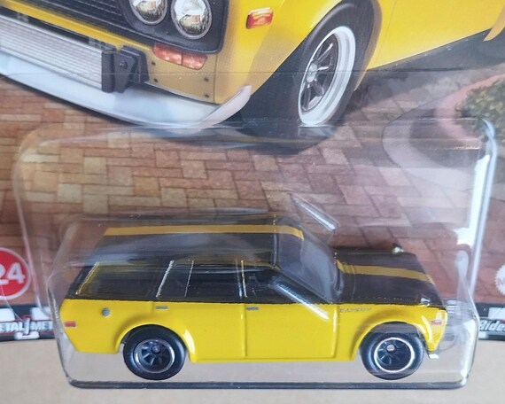 2025 Hot Wheels Datsun 510 Wagon Premium Diecast Scale Model