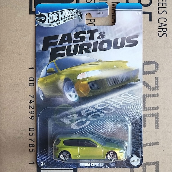 Hot Wheels Honda Civic EG Fast and Furious 1/64 Diecast Scale