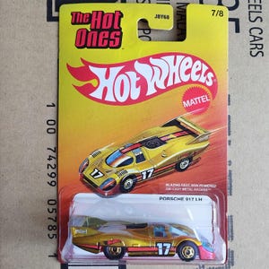 2025 Hot Wheels Porsche 917 LH Die Heißen Druckguss-Modell, seltenes Fundstück Sammlerspielzeug Rennauto, Geschenk für Freund, Autosammlergeschenk