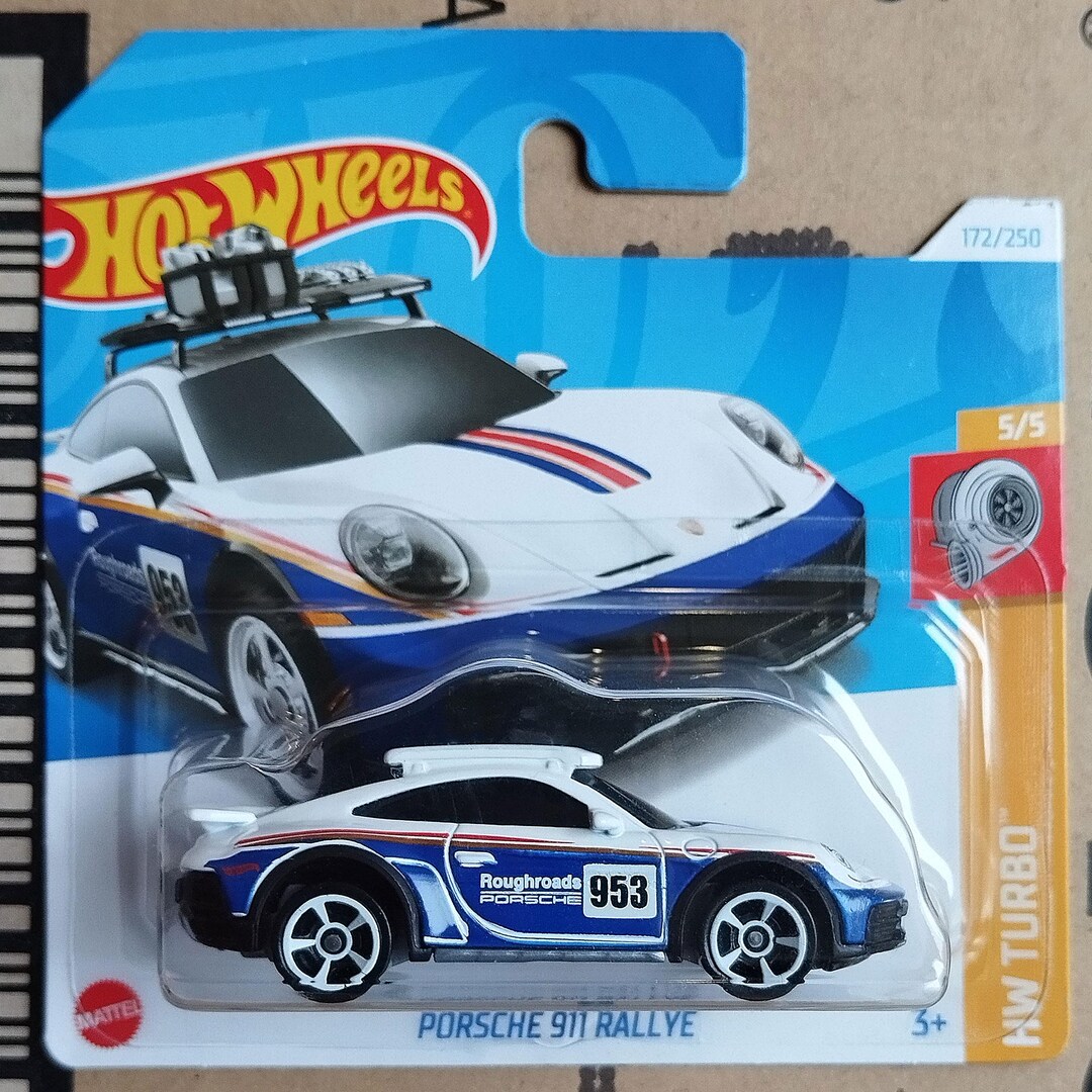 レアなホットウィール - ポルシェ 911 ラリー ダカール ダイキャスト 1