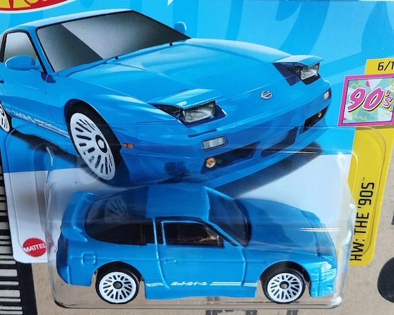 Rare Hot Wheels 1996 NISSAN 180SX TYPE X Diecast Metal 1/64 Scale
