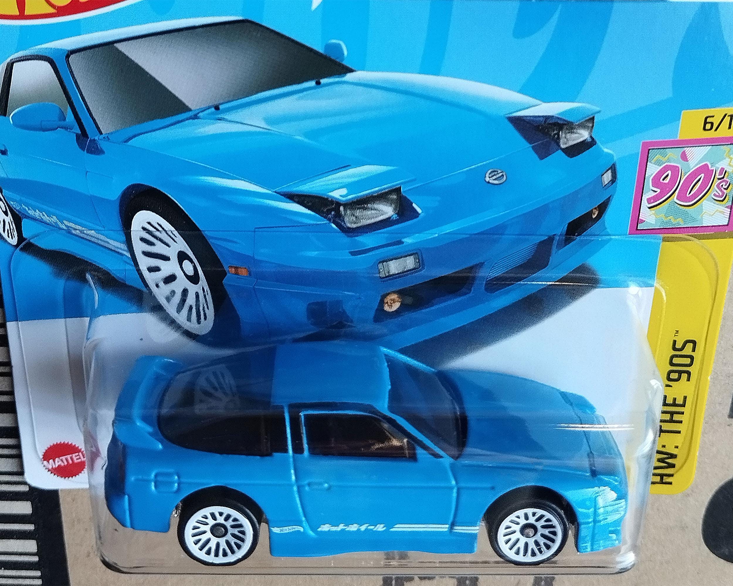 Rare Hot Wheels 1996 NISSAN 180SX TYPE X Diecast Metal 1/64 Scale
