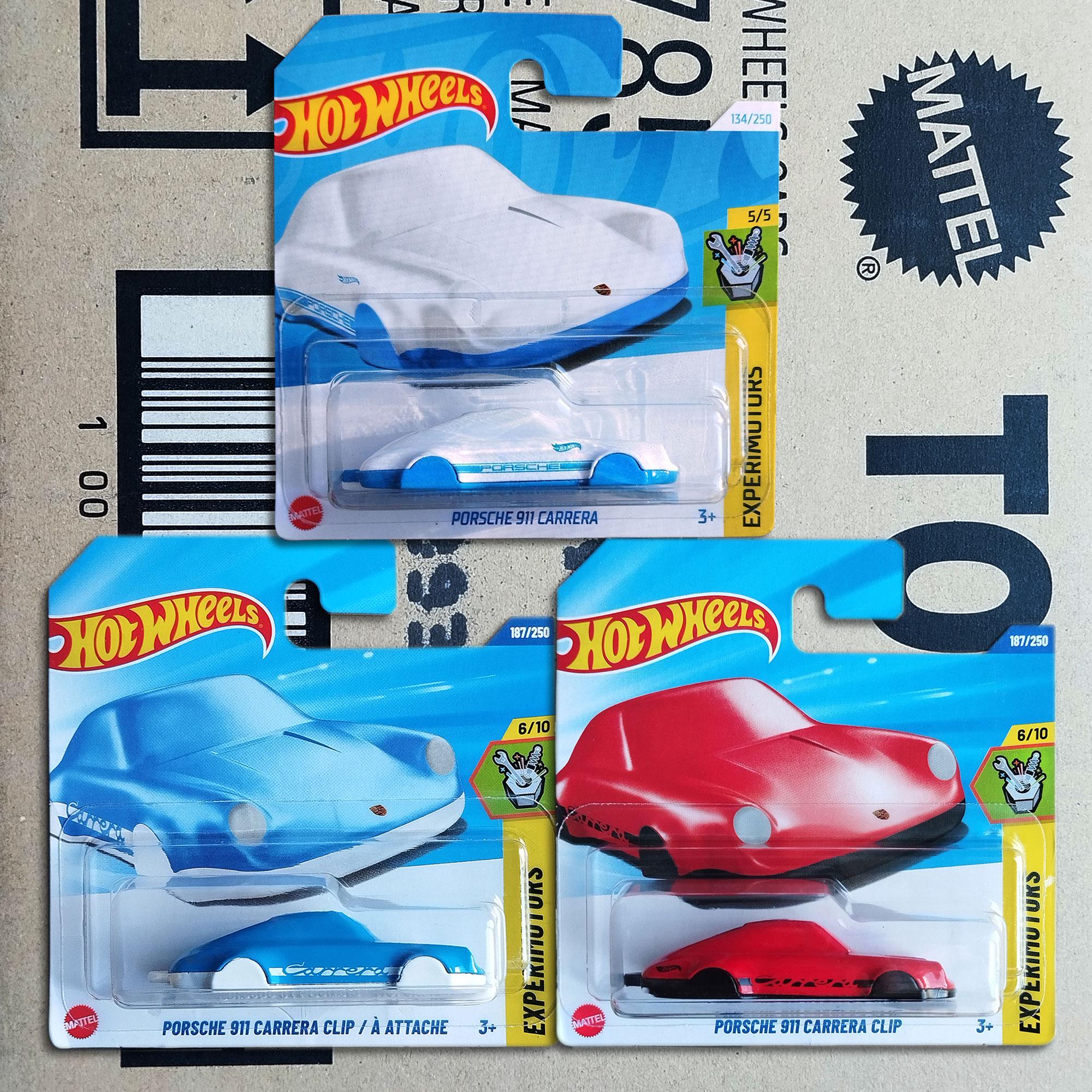 ホットウィール ポルシェ キーホルダー 3個セット - 希少なポルシェ