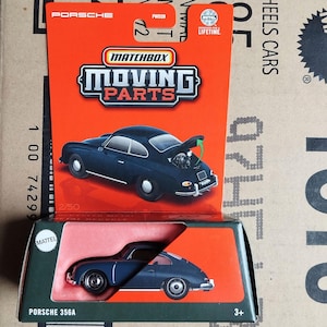 Matchbox Porsche 356A Moving Parts 1/64 Diecast Scale Model - Rare