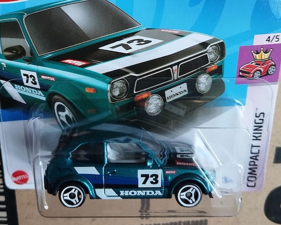 ホットウィール 1973 ホンダ シビック カスタム ダイキャスト 1:64