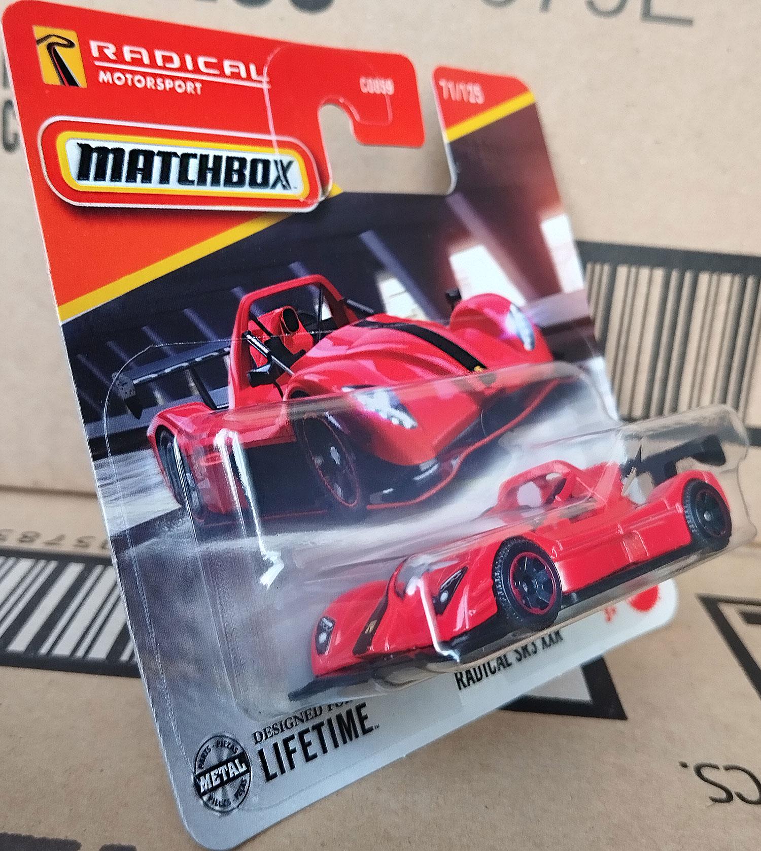 Matchbox Car Radical SR3 XXR Diecast Scale Model | Rare Find