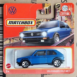 Matchbox Volkswagen Rabbit Golf MK1 Diecast Scale Model, Collectible VW MK1 Vintage Toy Car, Coworker Gift, Car Collector Gift, Husband Gift