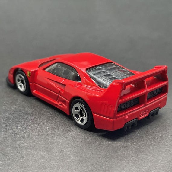Rare Hot Wheels Ferrari F40 Competizone Diecast 1/64 Scale Model