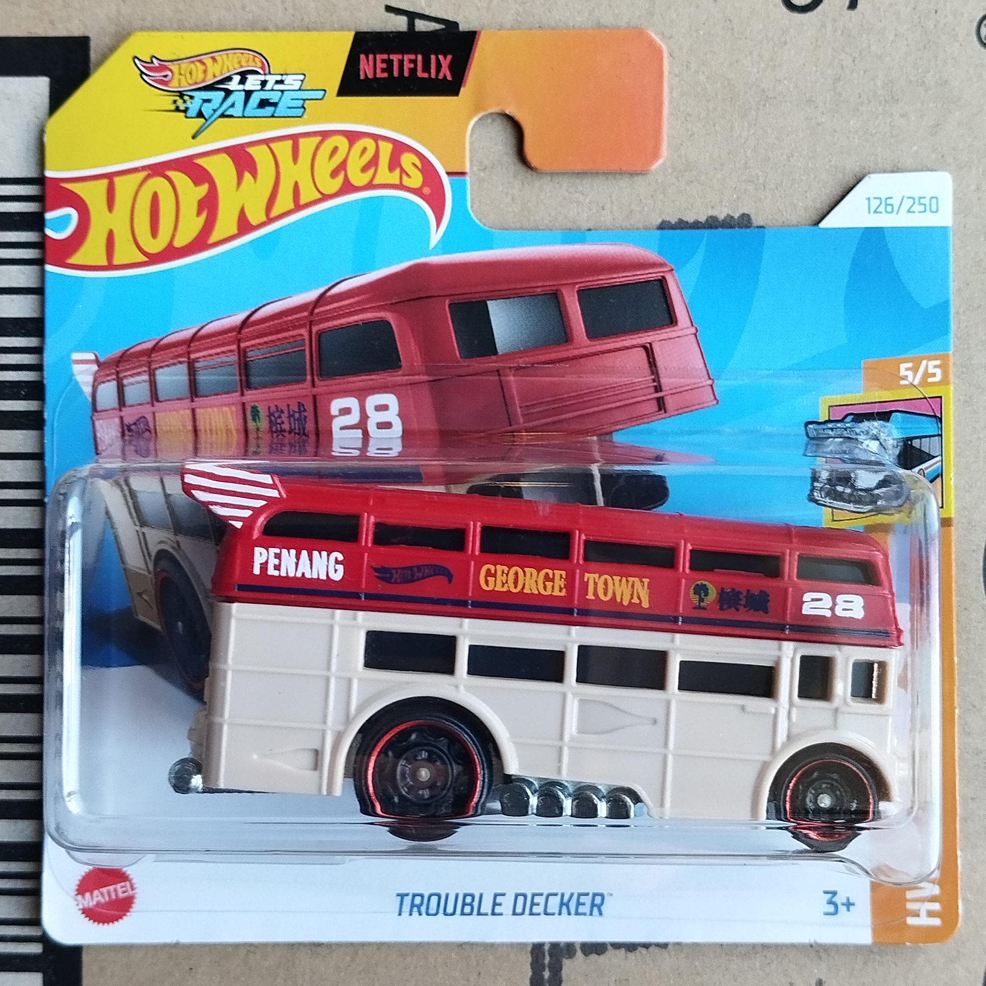 未開封　Hot Wheels Double Deck Bus バス ダイキャスト 未開封 Hot Wheels Double Deck Bus バス ダイキャスト 未開封 Hot
