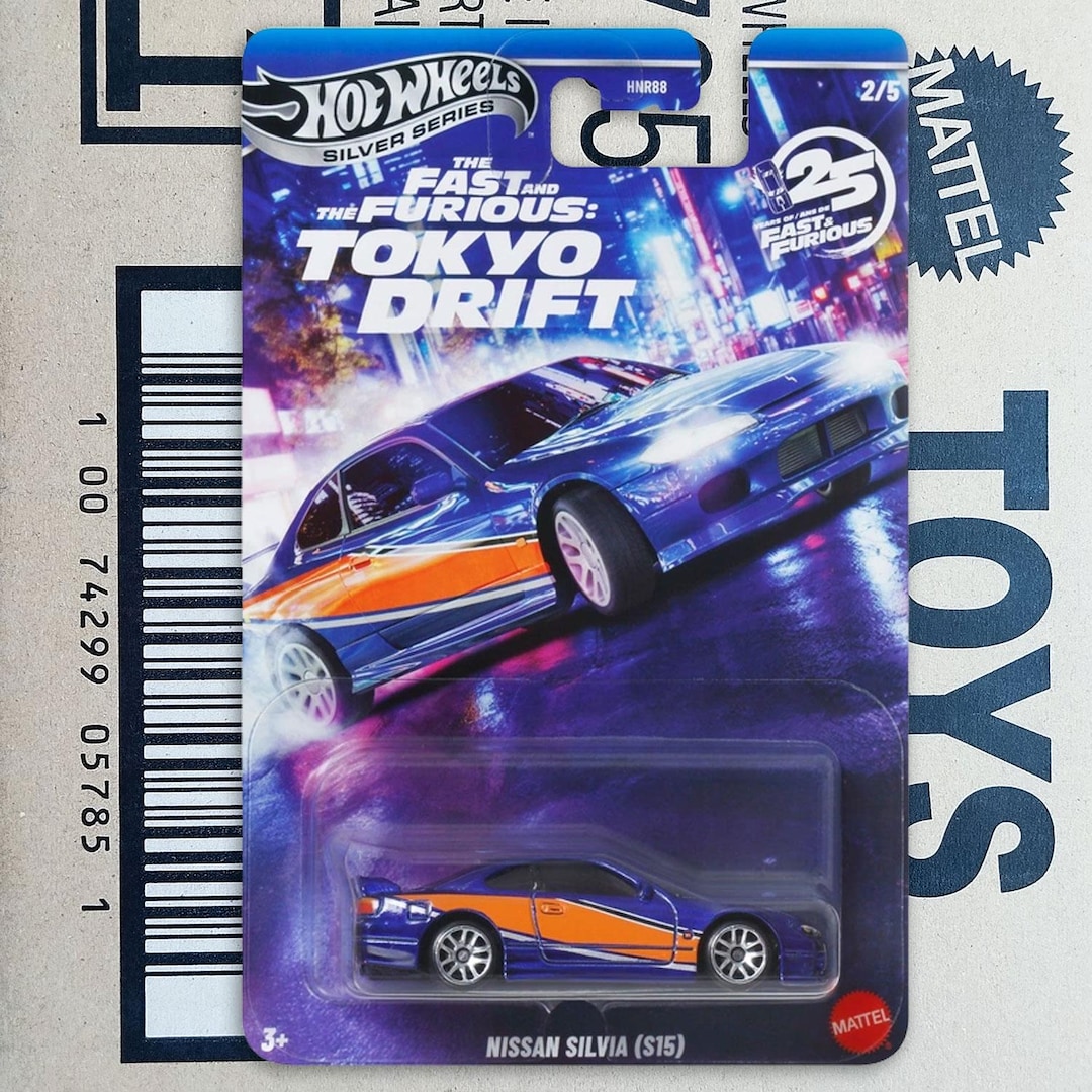 Hot Wheels Nissan Silvia S15 Fast and Furious Tokyo Drift Han's