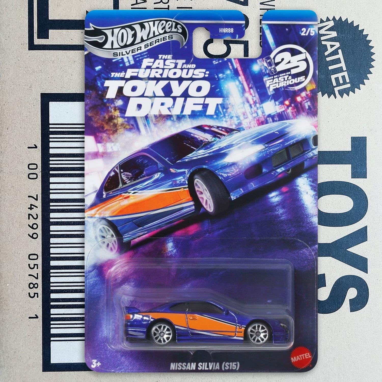 Hot Wheels Nissan Silvia S15 Fast and Furious Tokyo Drift Han's