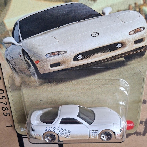 Hot Wheels 1995 Mazda RX- 7 Fast & Furious Diecast 1/64 Scale