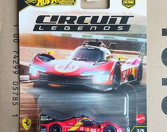 2025 Hot Wheels Premium Ferrari 499P Diecast 1/64 Scale Model