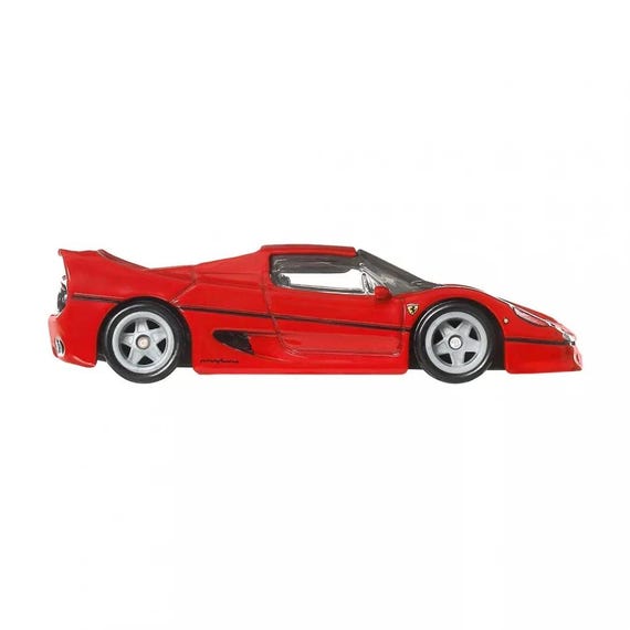 Hot Wheels Premium Ferrari F50 Diecast 1/64 Scale Model | Italian