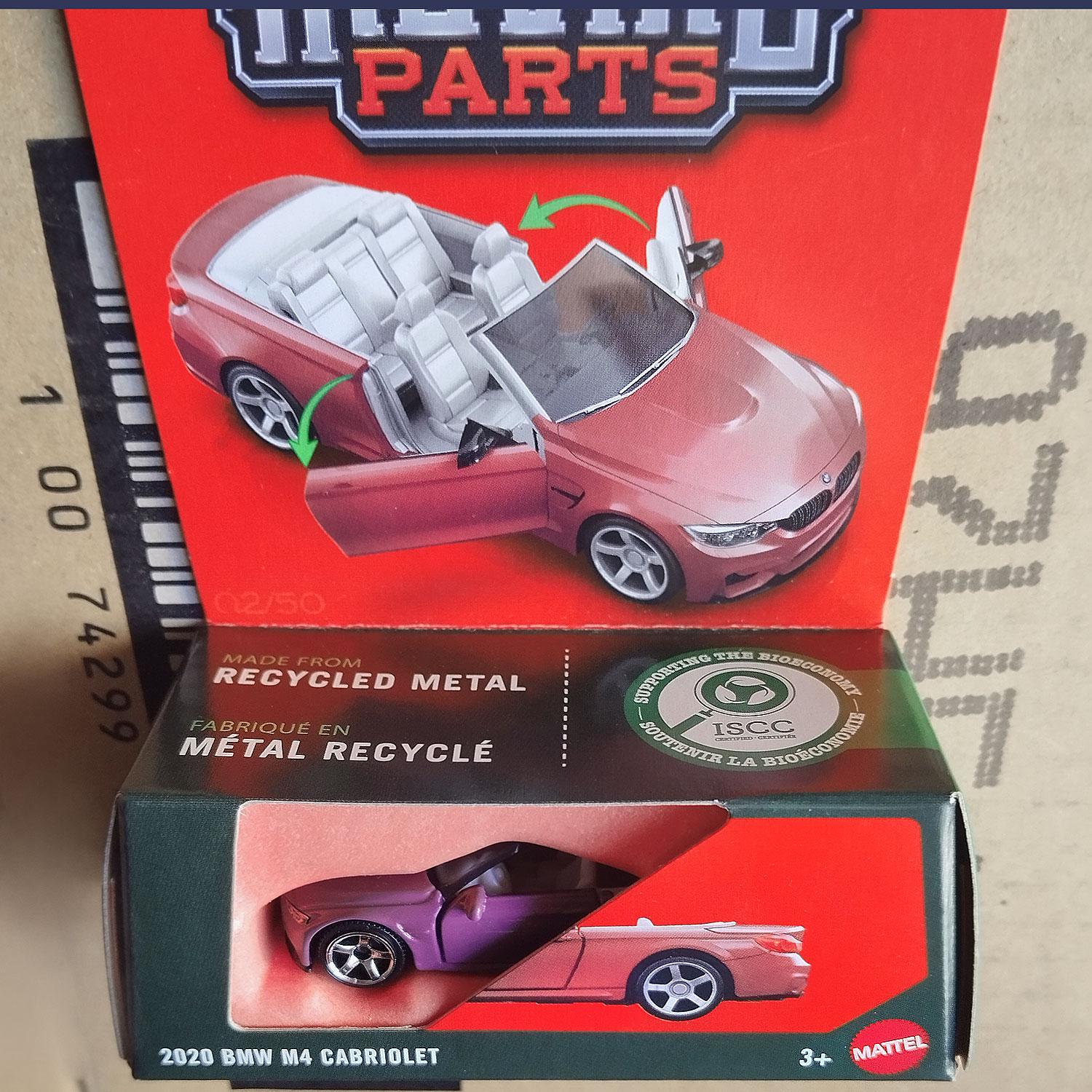 Matchbox Car 2020 BMW M4 Cabriolet 1/64 Diecast Model | Gift for