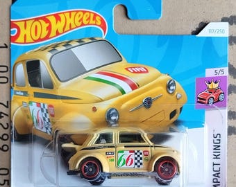 Hotwheels the Hot Ones 1936 Fiat 500 Topolino -1/64 Diecast Car - Etsy