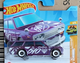 ホットウィール ダットサン 510 ブルーバード ワゴン - ヴィンテージ