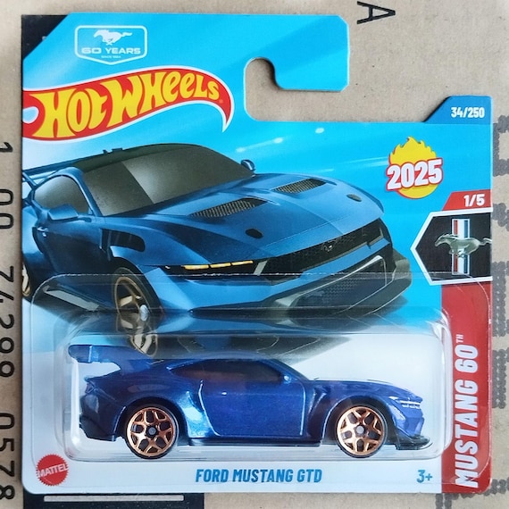 2025 Hot Wheels Mustang GTO Diecast 1/64 Scale Model | Collectible