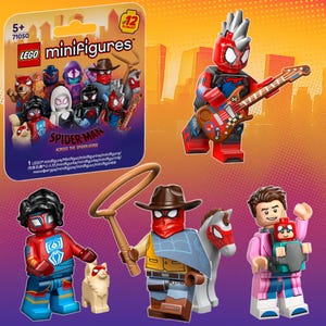 4 LEGO Spider-Man Across the Spider-Verse Minifigures 71050 - Brand New - You Pick | Lego Fan Gift for Boyfriend, Coworker, Brother, Friend