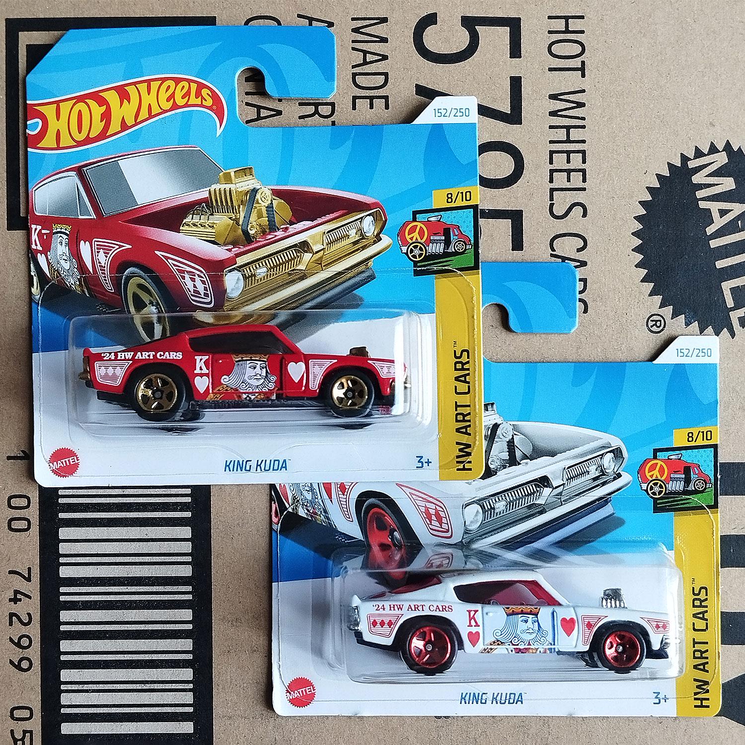 Set of 2 Hot Wheels Chrysler King Kuda Diecast Scale Models | Rare