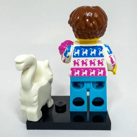 Cat Lover Lego Minifigure 27 Series 71048 - Rare Find Collectible