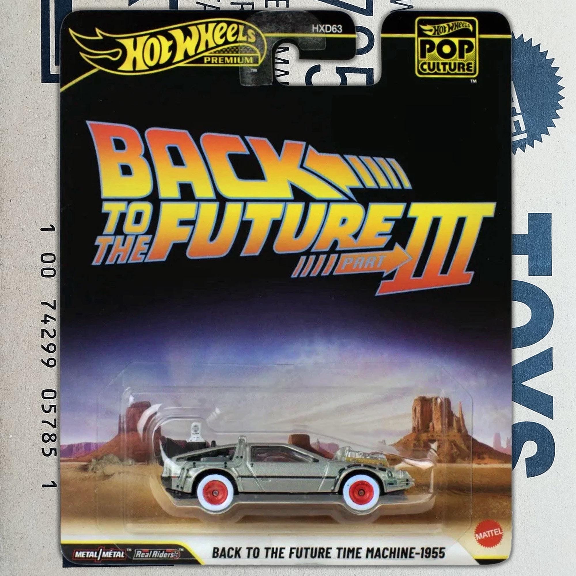 Premium Hot Wheels Back to the Future Time Machine 1955 Diecast 1