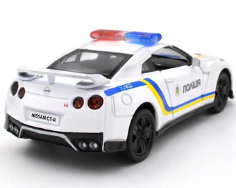 Nissan GT-R Police Car of Ukraine RMZ City Official Licensed