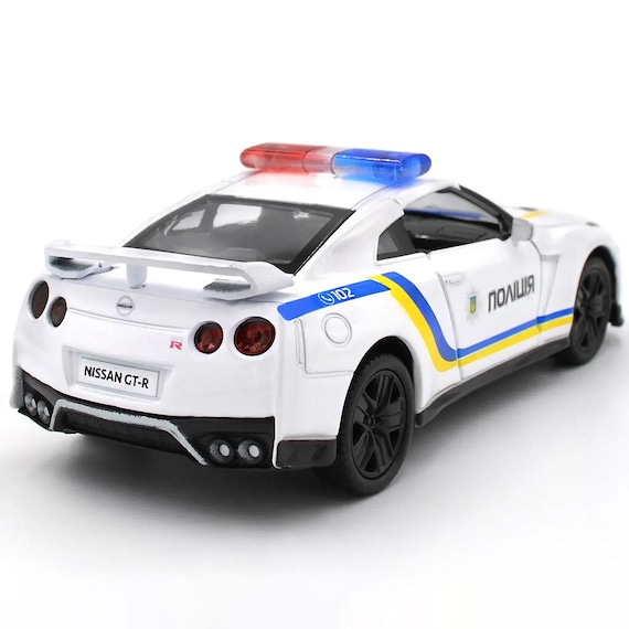 Nissan GT-R Police Car of Ukraine RMZ City Official Licensed