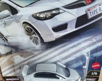 Premium Hot Wheels - 2007 HONDA Civic Coupe Type R Ronin Run