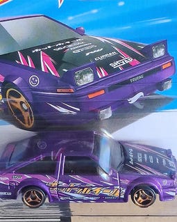 ignition model AE86 パープル 1/64 ignition model AE86 パープル 1