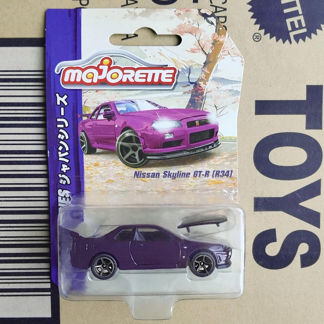 ミニカー HotWheels Nissan GT-R V-Spec chase car CHASE ! Mini GT x