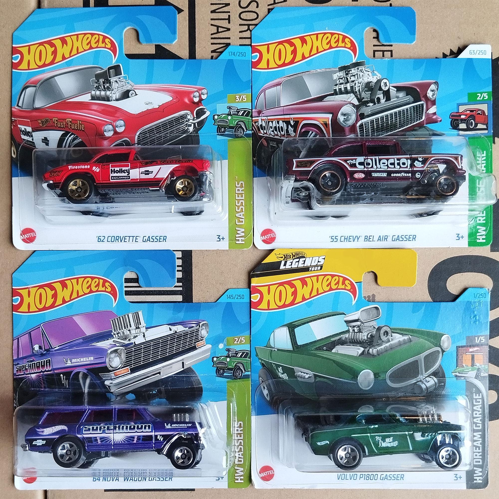 Hot Wheels 55 Chevy & Drag Races セット Hot Wheels '55 Chevy [Black] Rod Squad 3/10, 45/250 : Amazon.ca