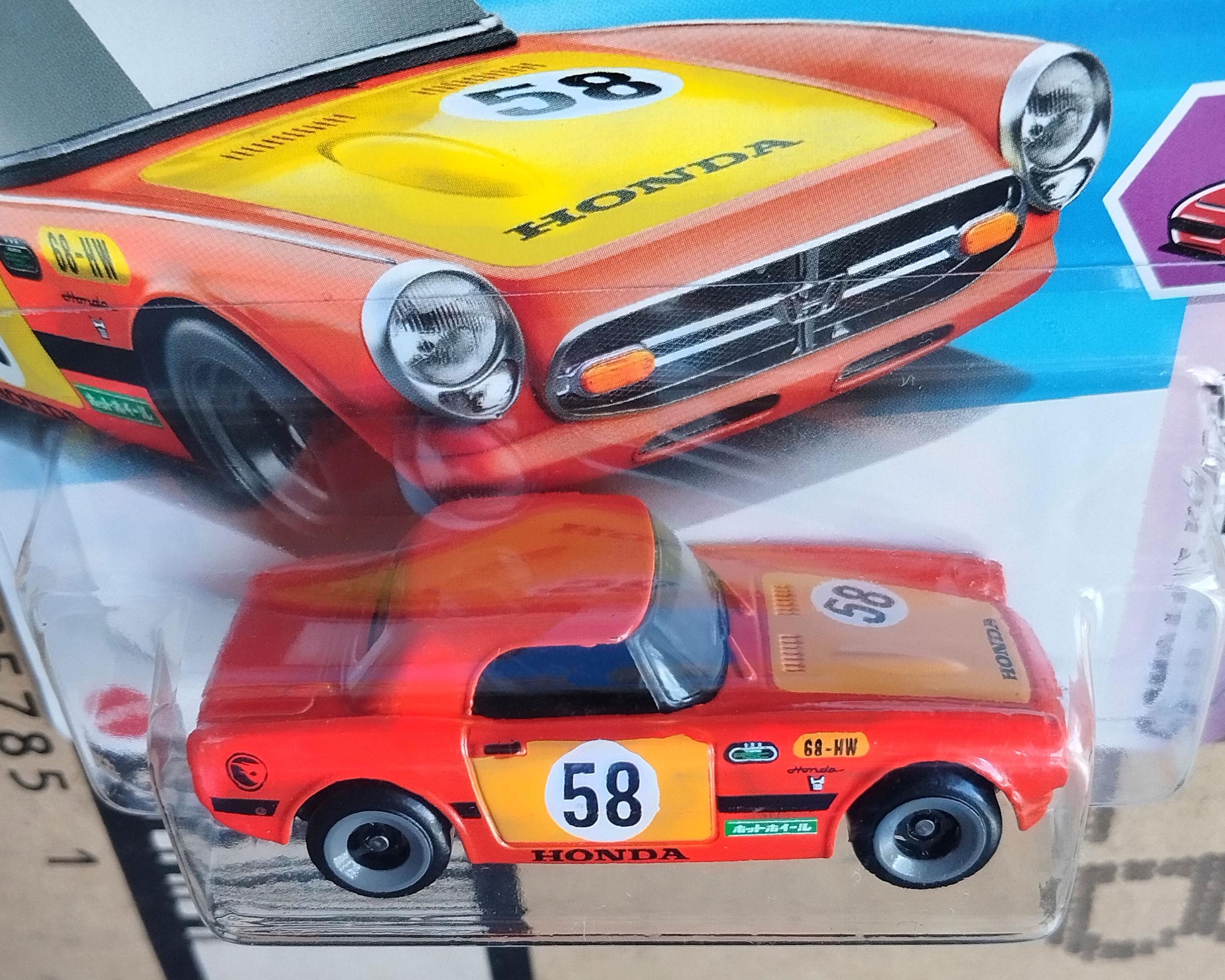 ホットウィール トレジャーハント ホンダ S800 レーシングカー ダイ