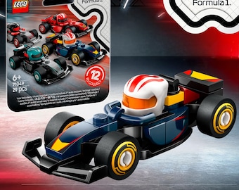 LEGO Formula 1 Red Bull Racing Car Series 71049 Collectible Minifigure | Formula One Car Lover Gift | F1 Lego Fan Gift | Gift for Boyfriend