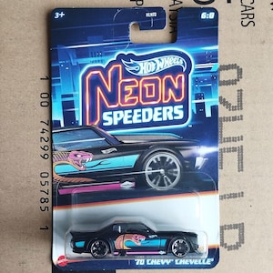 Zeldzame Hot Wheels 1970 Chevy Chevelle Diecast 1/64 schaalmodel, Collectible Chevrolet Car Collector Gift, autoliefhebber cadeau, cadeau voor vriend