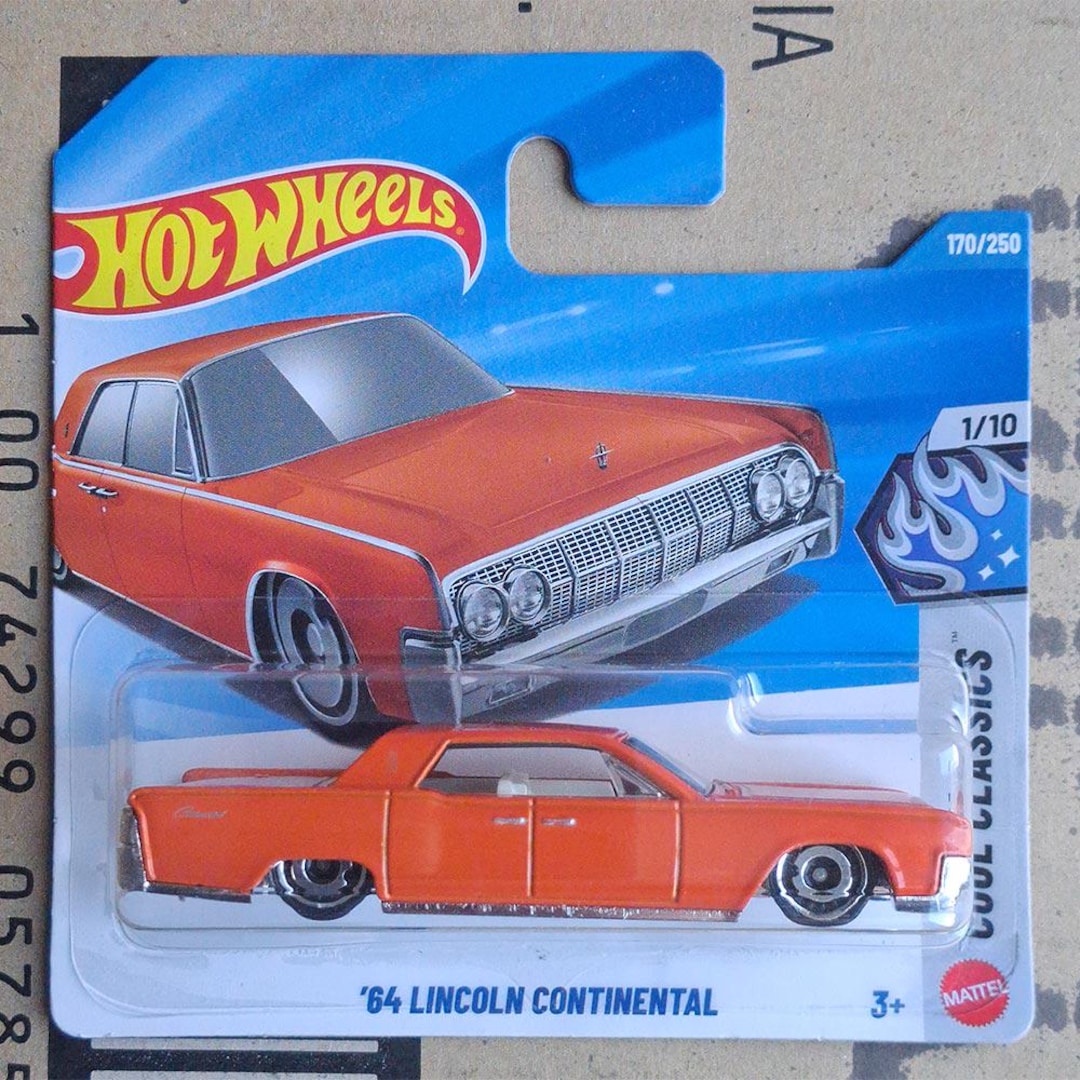 Rare Hot Wheels 1964 Lincoln Continental Lowrider Diecast Scale