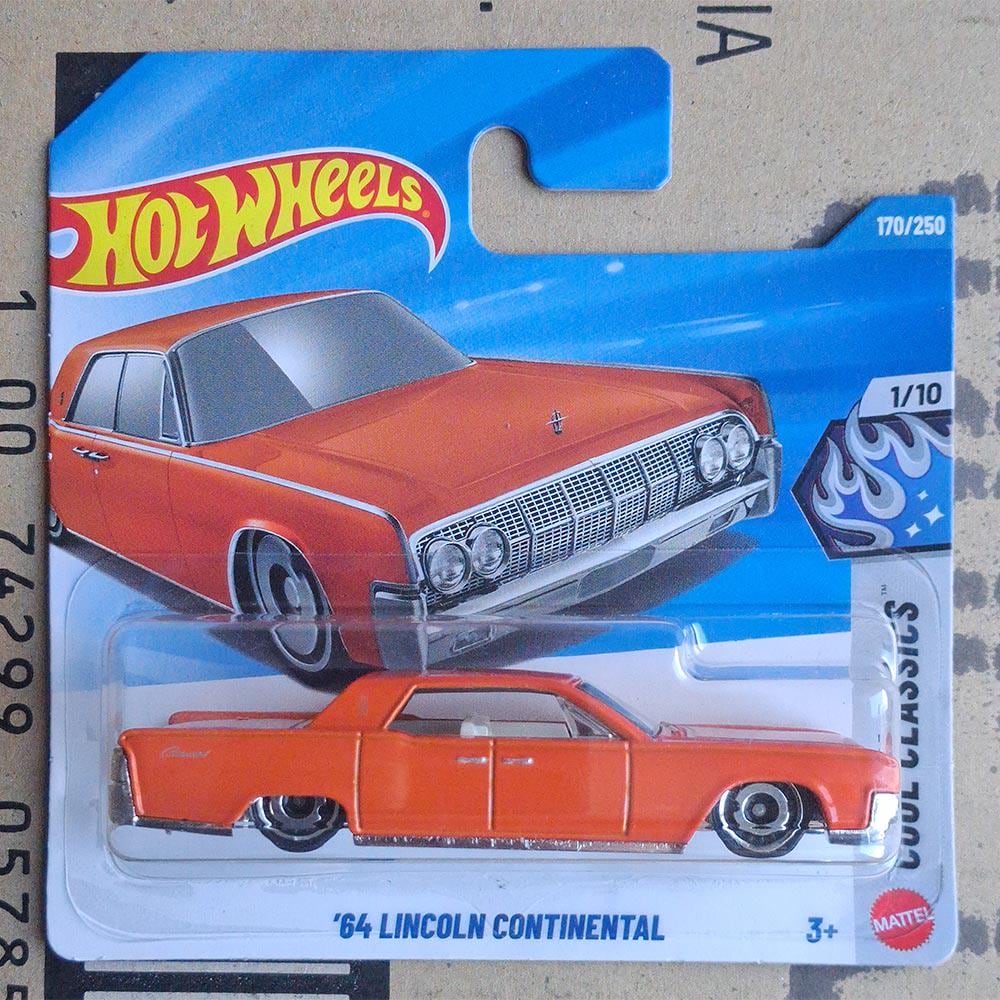 Rare Hot Wheels 1964 Lincoln Continental Lowrider Diecast Scale