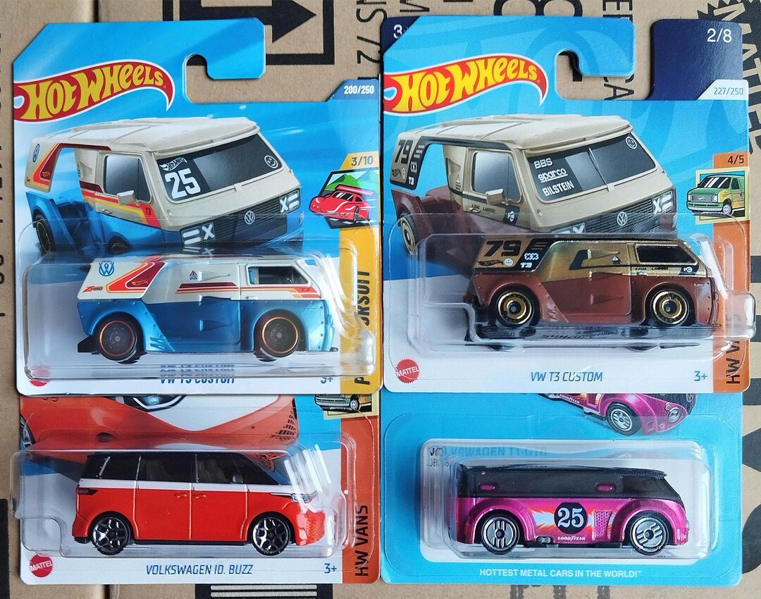ミニカー HotWheels VW BUS USA ARMY Amazon.com: Hot Wheels - VW (Volkwagen) Bus Special Edition