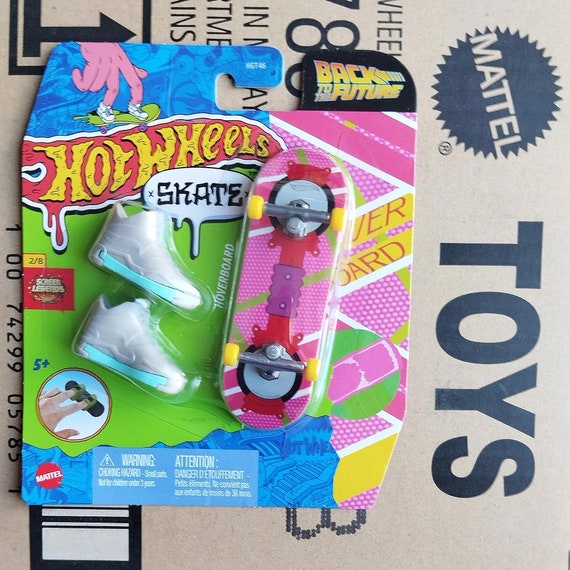 Hot Wheels Back to the Future Hover Board and Time Machine Rare Find 1 64 Diecast Scale Models Set Perfect Movie Fan or Car Collector Gift Etsy