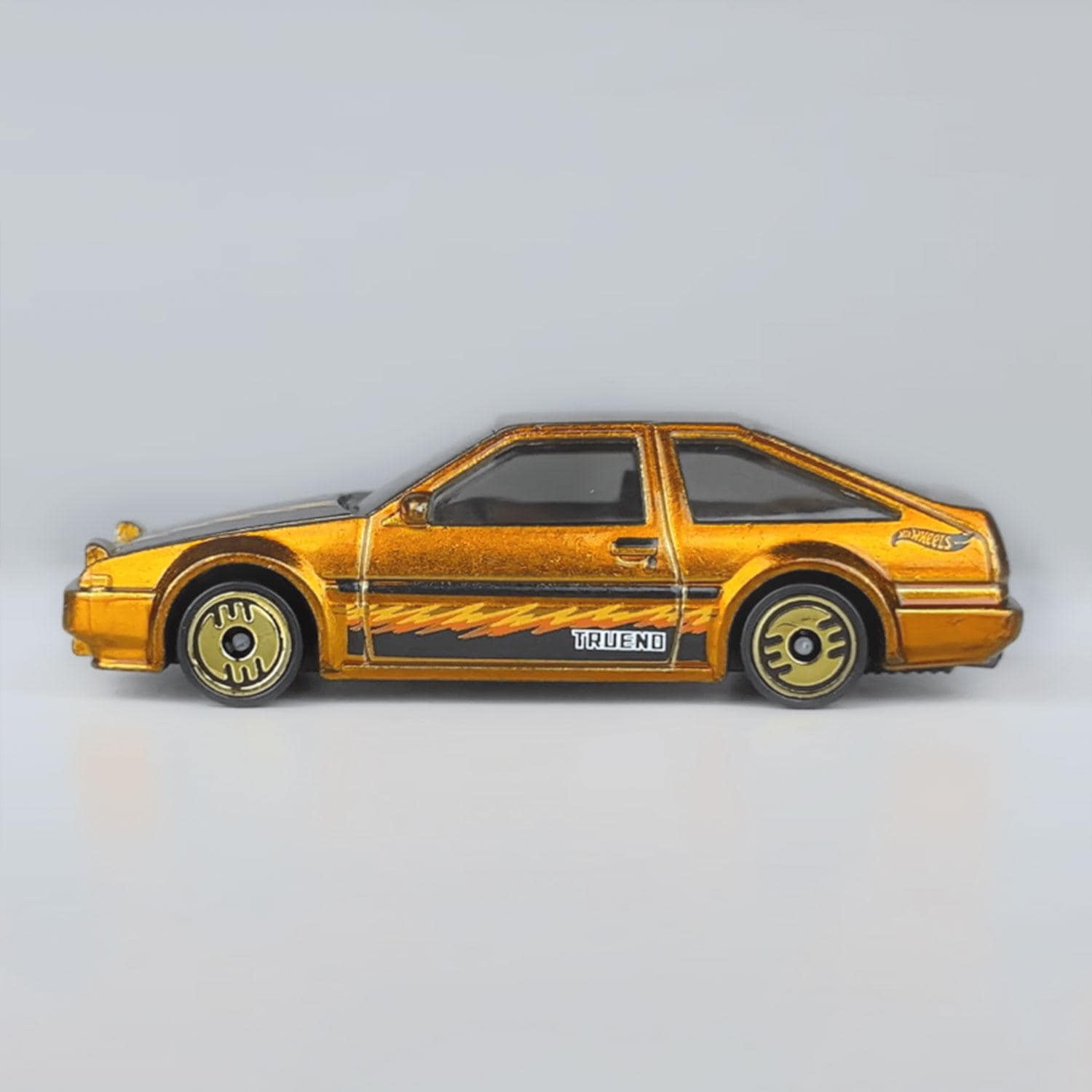ホットウィール トヨタ カローラ GTS AE86 ゴールド ホットウィール トヨタ AE86 スプリンター トレノ ダイキャスト 1:64