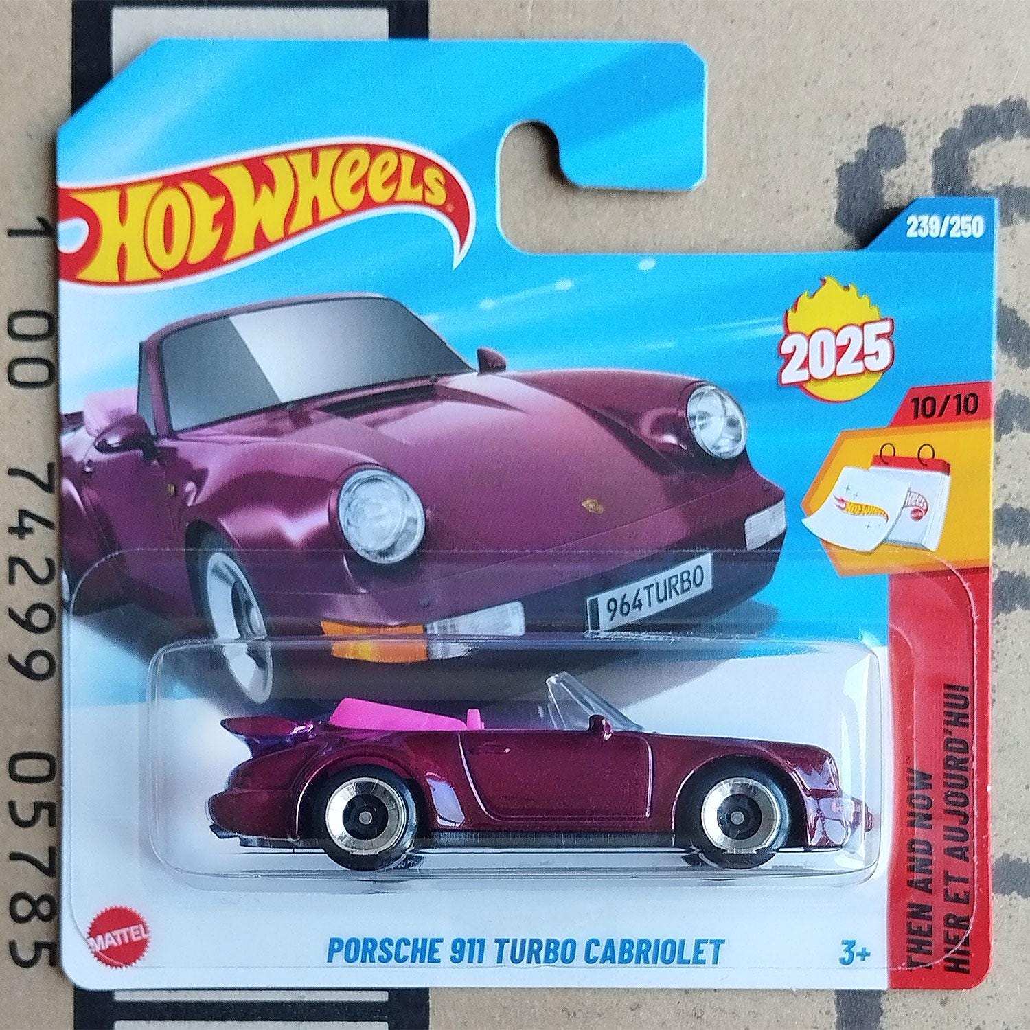希少なホットウィール ポルシェ911ターボカブリオレ ダイキャスト