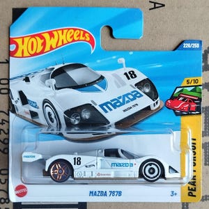 Hot Wheels Mazda 787B Diecast 1/64 Scale Model, Collectible Toy Racing Car, Gift for Boyfriend, JDM Car Collector Gift, Gift for Brother